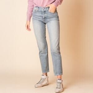 Trave Constance Straight Tapered Denim Jeans Size 28